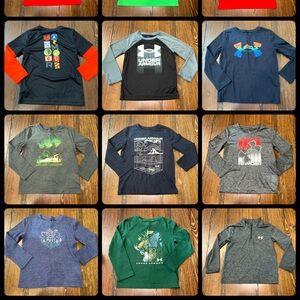 Under Armour Size 4 Long Sleeve Shirts - Lot of 12